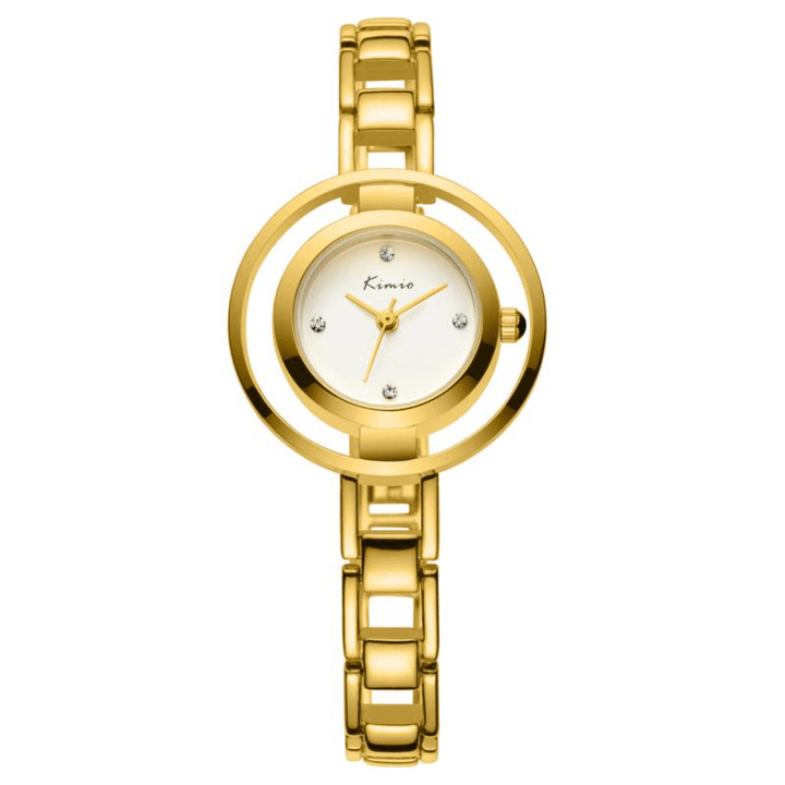 KIMIO KW6100S Fashion Women Quartz Watch Simple Ladies Dress Watch - MRSLM