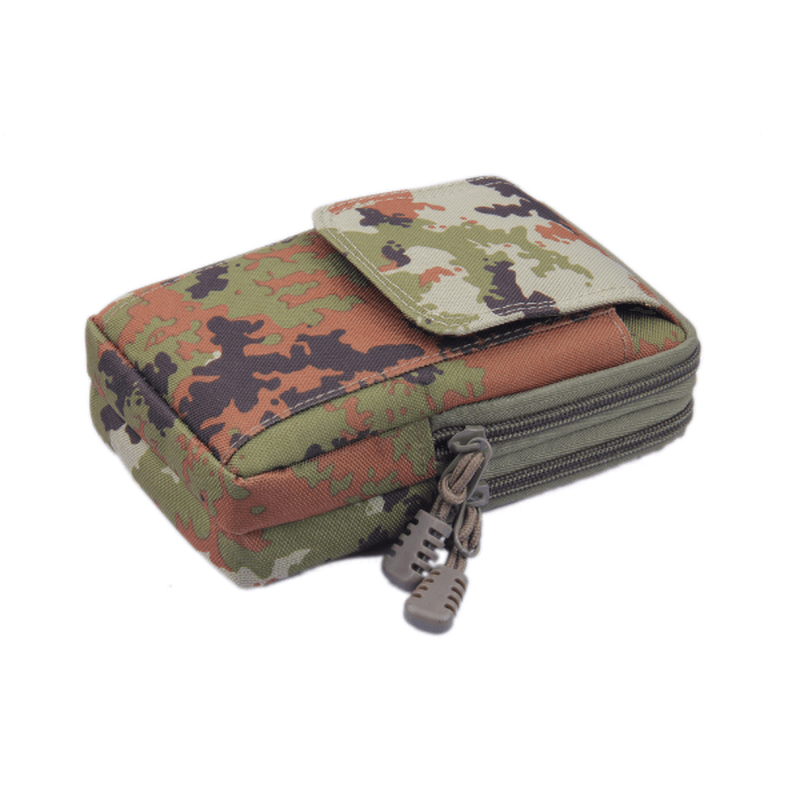 Couple Tactical Bag Camouflage Waist Bag Phone Bag Camping Hiking Hunting Pocket - MRSLM