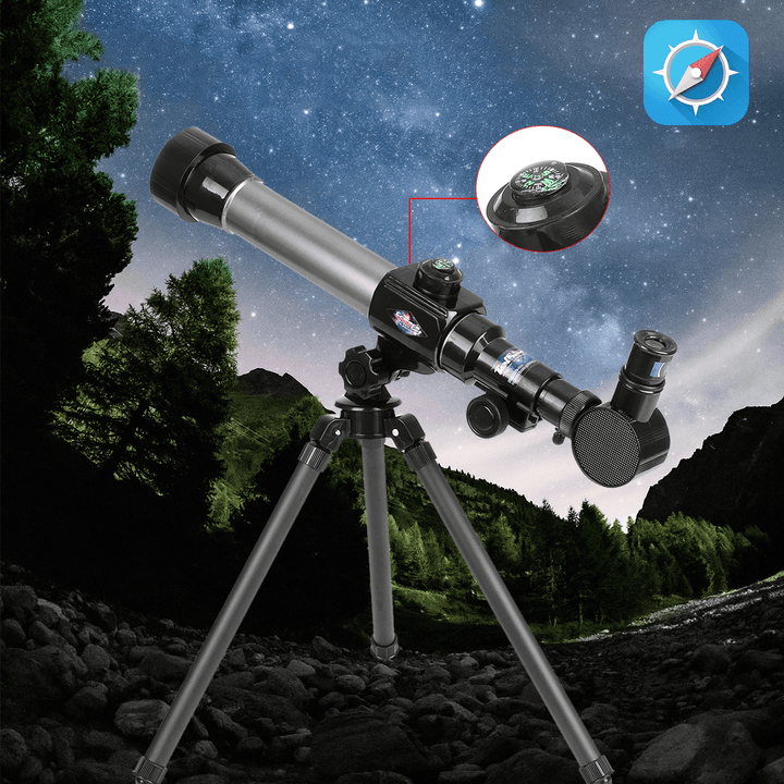 20-40X Astronomical Telescope Science Educational HD Monocular Toys with Tripod - MRSLM