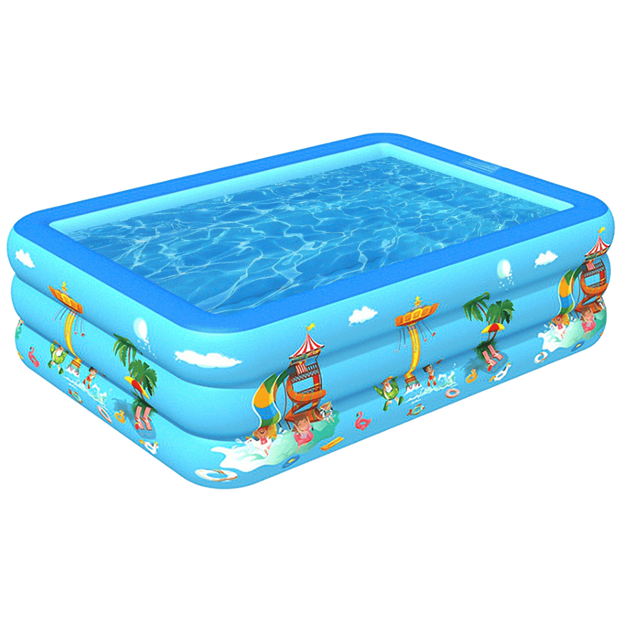 Inflatable Swimming Pool Family Swimming Pool Children Pool Outdoor Water Play Kids Toys - MRSLM