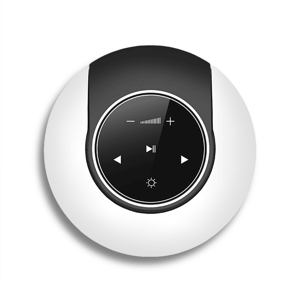 Night Light Wireless Bluetooth Speaker Stereo Sound Fingertip Touch Speaker Lamp Audio Music Player - MRSLM