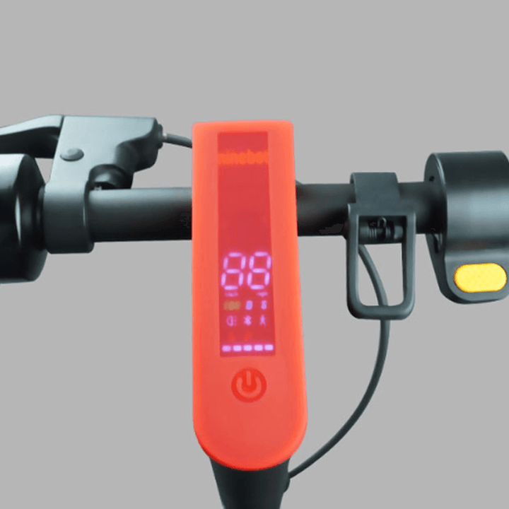 LED Display Silicone Sleeve for Max G30 Electric Scooter Waterproof Dirt-Resistant Panel Cover for Ninebot Electric Scooter - MRSLM