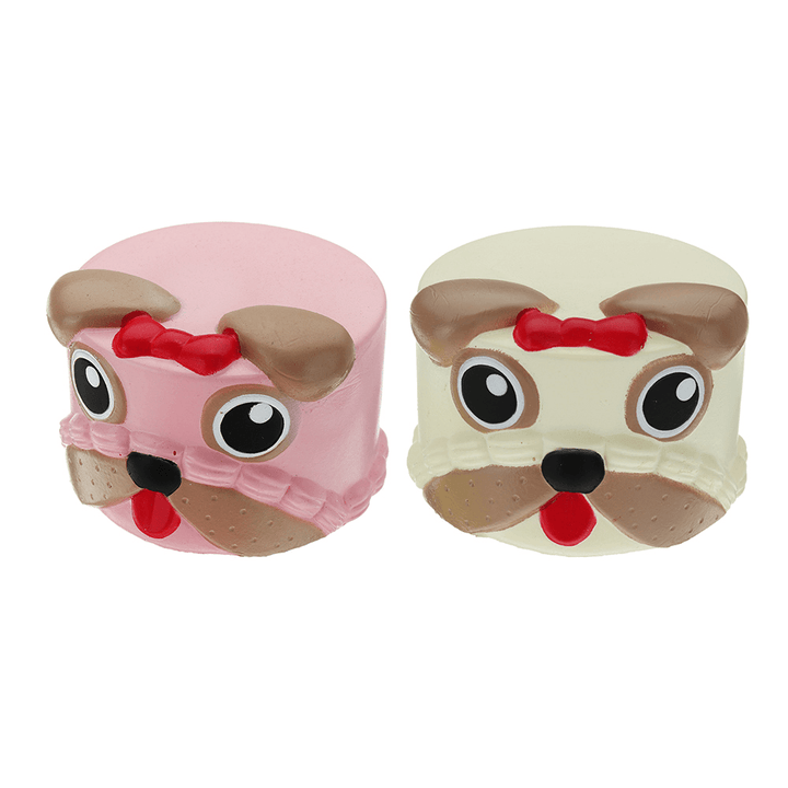 Dog Head Squishy 9*6CM Slow Rising with Packaging Collection Gift Soft Toy - MRSLM