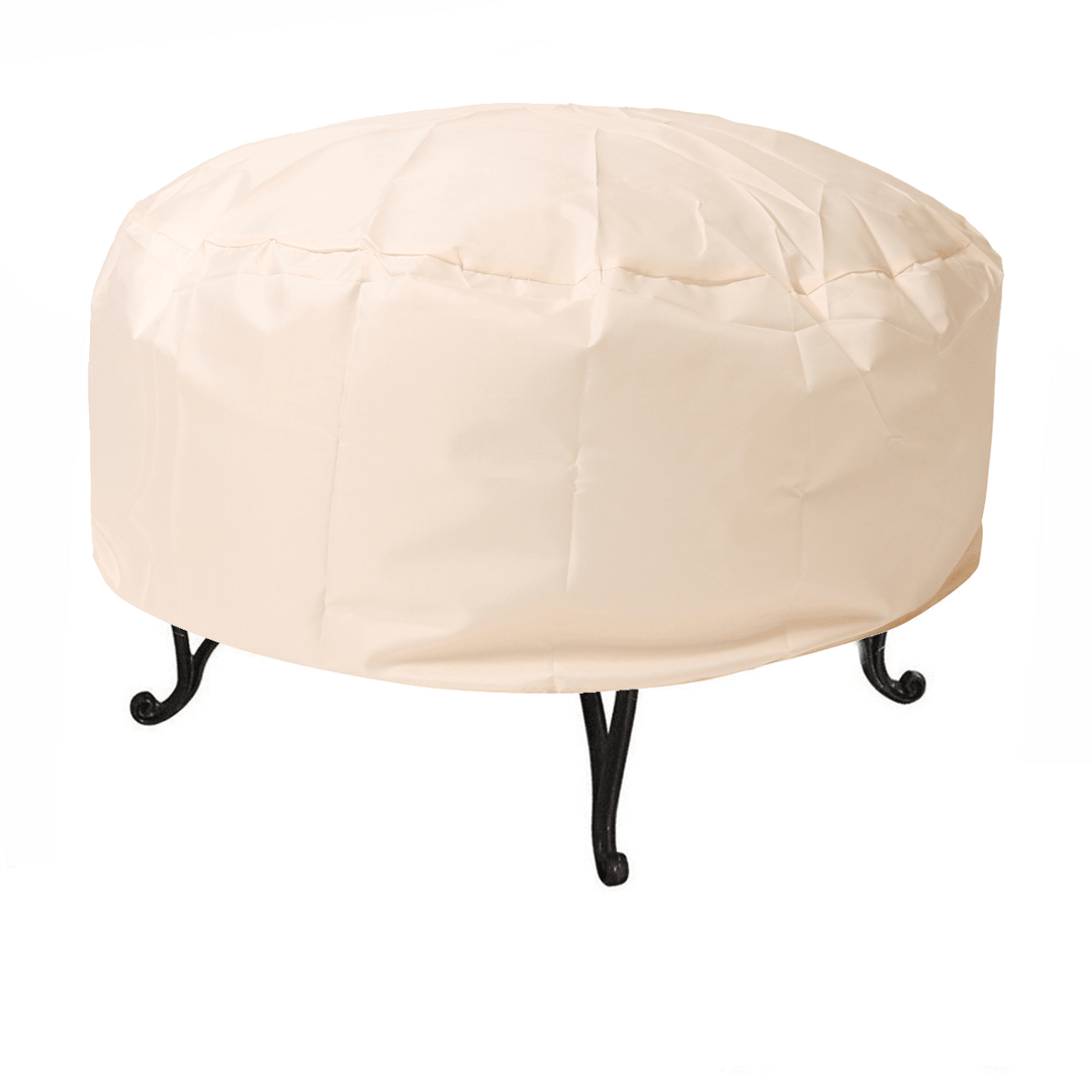 37'' Fire Pit Cover All Weather Protect Waterproof Resistant Outdoor Rain Cover - MRSLM