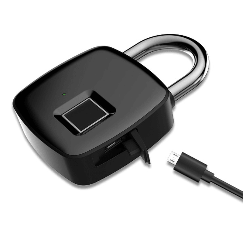 Anytek P30 Smart Fingerprint Lock 300Mah USB Charging 10 Sets Fingerprints Anti-Theft Lock - MRSLM