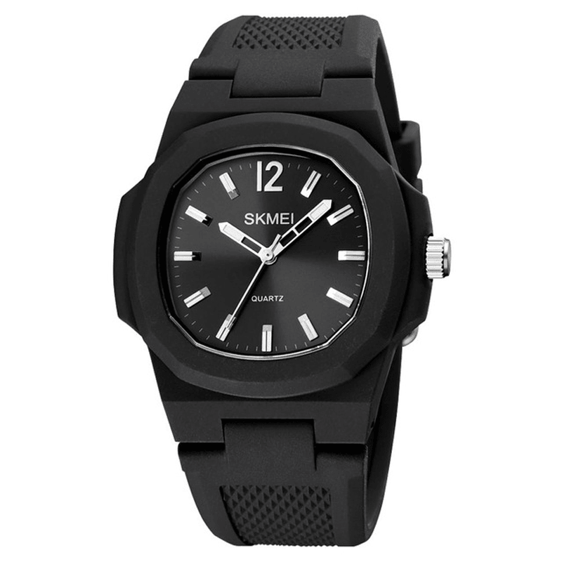 SKMEI 1717 Fashion Men Watch Creative Hexagonal Dial Simple 5ATM Waterproof Quartz Watch - MRSLM