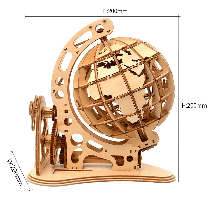 3D Puzzle DIY Mechanical Drive Model Kit Transmission Gear Rotate Constructor Figure Assembling Puzzles Home Office Decoration Toys - MRSLM