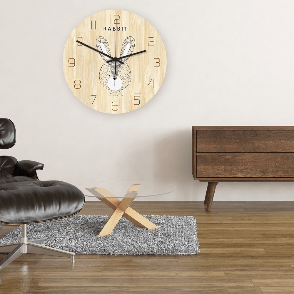 CC046 Creative Wall Clock Mute Wall Clock Cartoon Wall Clock for Home Office Decorations - MRSLM