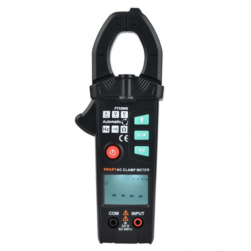 FY3269S Digital Automatic Clamp Meter High Precision Intelligent Portable Clamp Tester Multimeter for Laboratories Factories - MRSLM