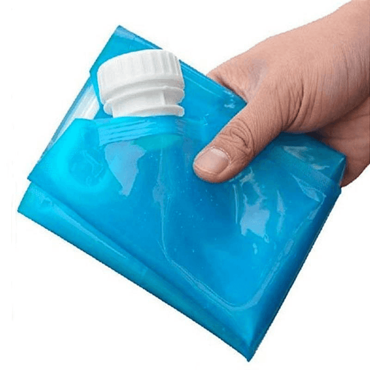 5L/10L Portabl Foldable Water Bags Collapsible Water Tank Cooking Picnic BBQ Water Container Bag Carrier Car Water Container - MRSLM