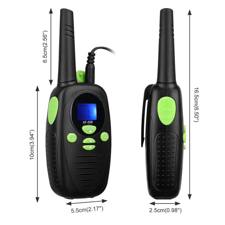 XF-508 Walkie-Talkie Handheld 0.5W Wireless Children'S Toy - MRSLM