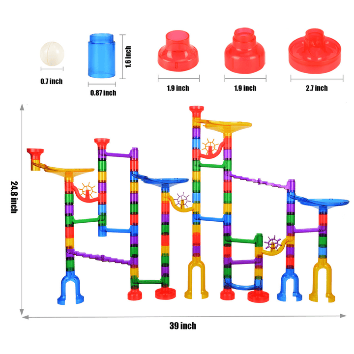 122Pcs Space Pipeline Assembling Orbital Building Blocks - MRSLM