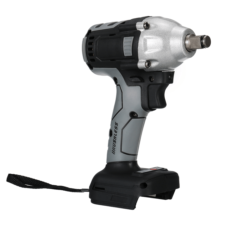 Gray Cordless Brushless Impact Wrench Drill Drive Machine for Makita 18V Battery - MRSLM