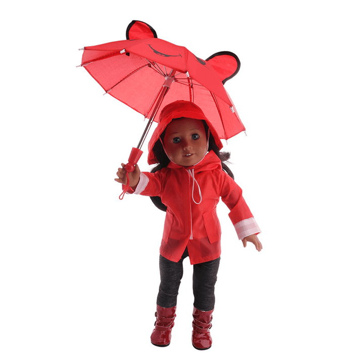 18 Inch American Girl Accessories Doll Umbrella Set - MRSLM