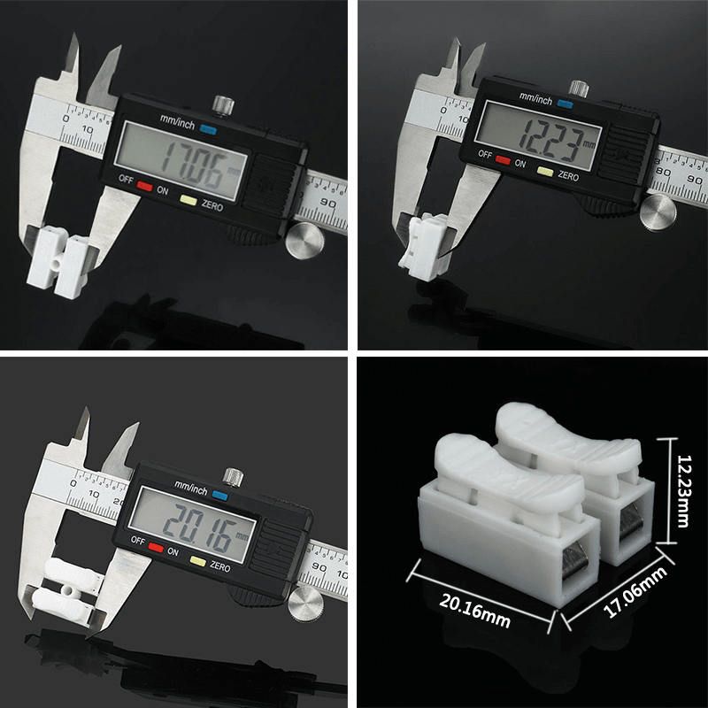 Excellway® CH2 Quick Wire Connector Terminal Block Spring Connector - MRSLM