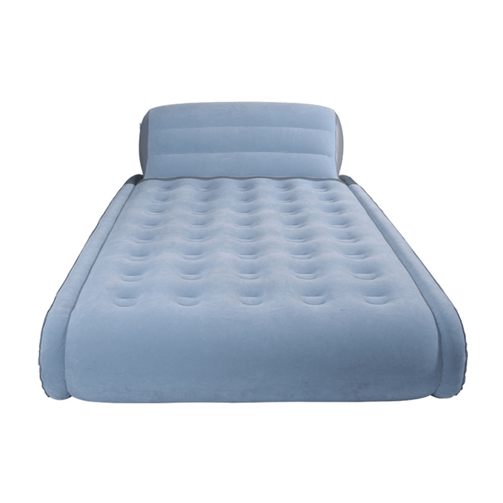 High Thickening Inflatable Bed Double Flocking Back Lazy Folding Bed Moisture-Proof and Moisture-Proof Home Users Outside - MRSLM