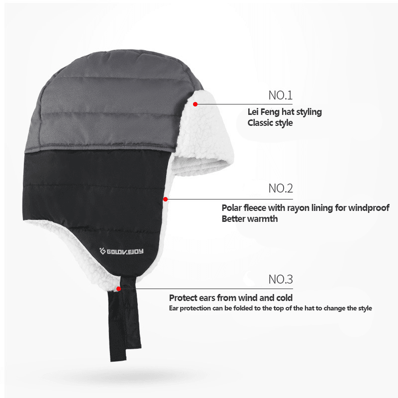 Warm Hat Men and Women Outdoor Ear Protection - MRSLM