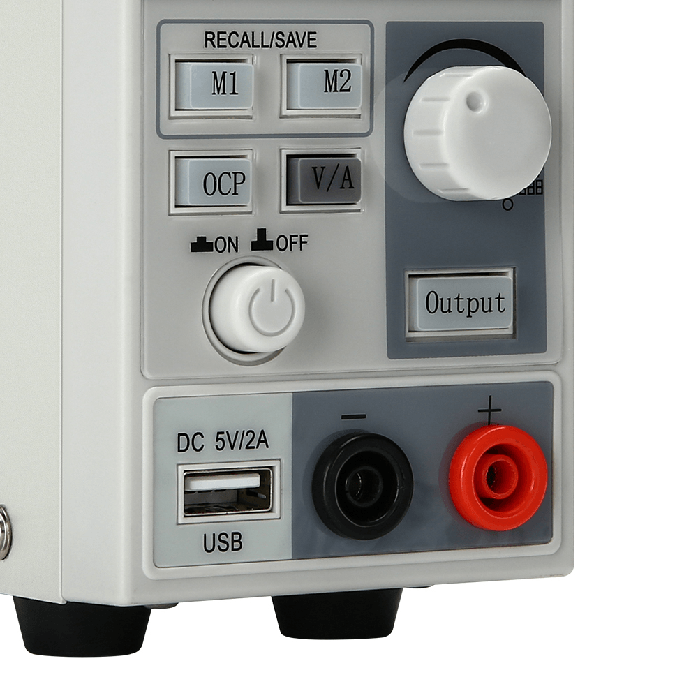 Topshak Professional 220V/110V 0-30V 0-10A 300W Programmable DC Power Supply Display Adjustable Regulated Power Supply - MRSLM