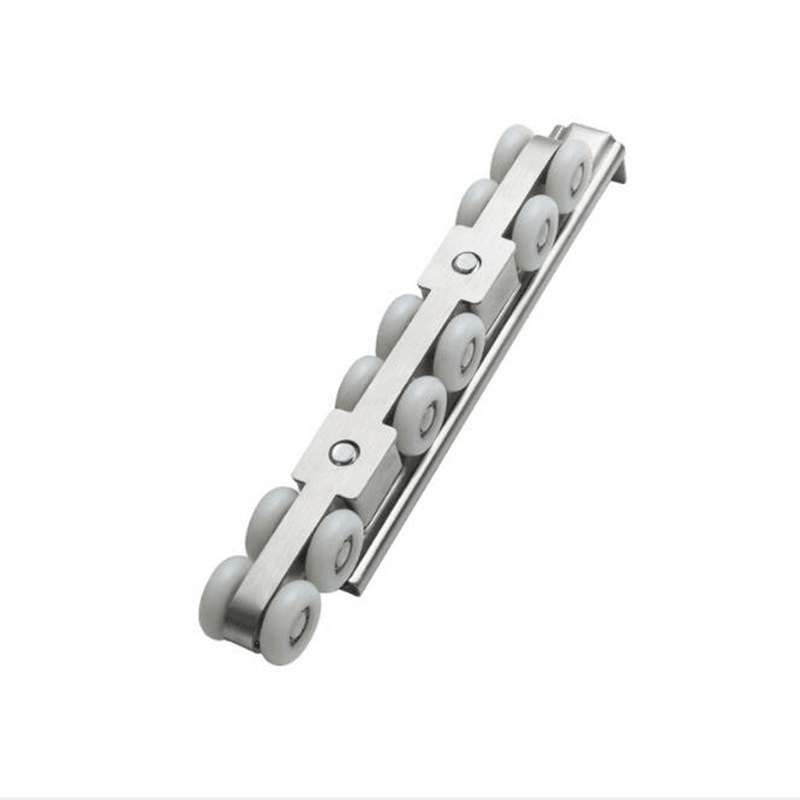 2Pcs Stainless Steel Sliding Wooden Door Wheels Roller Closet Track Pulley Hanging Super Bearing - MRSLM