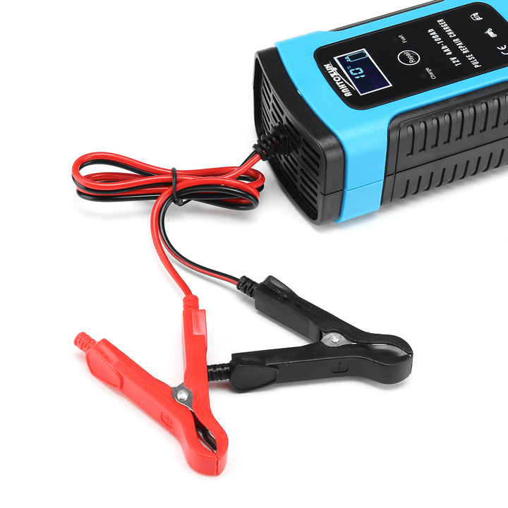 Display 12V Pulse Repair LCD Charger Automatic Smart Battery Charger/Maintainer Pulse Repair Charger - MRSLM