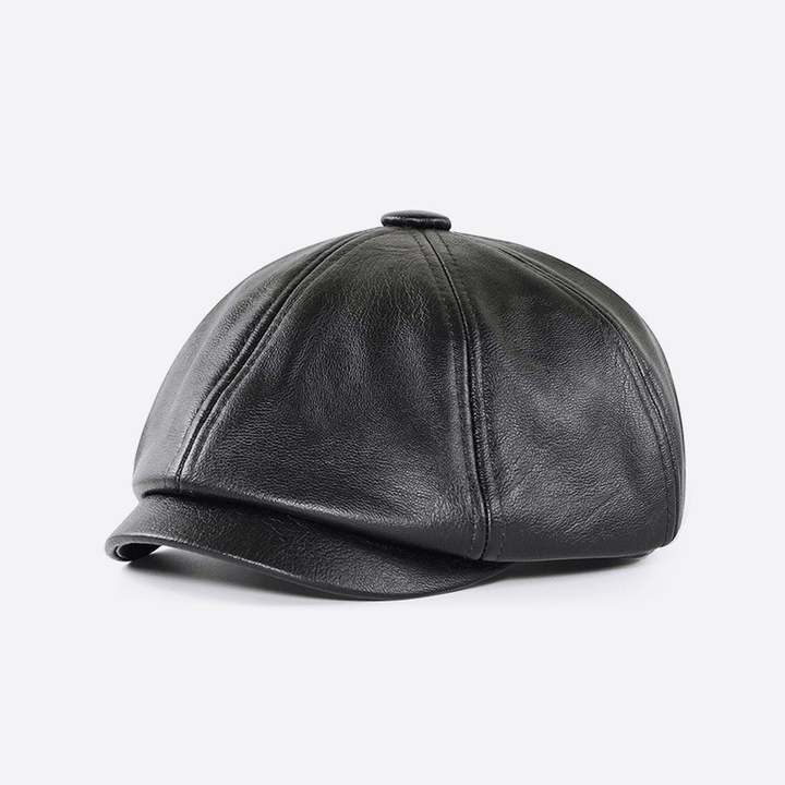 Men'S Vintage Painter Beret Octagonal Hat - MRSLM