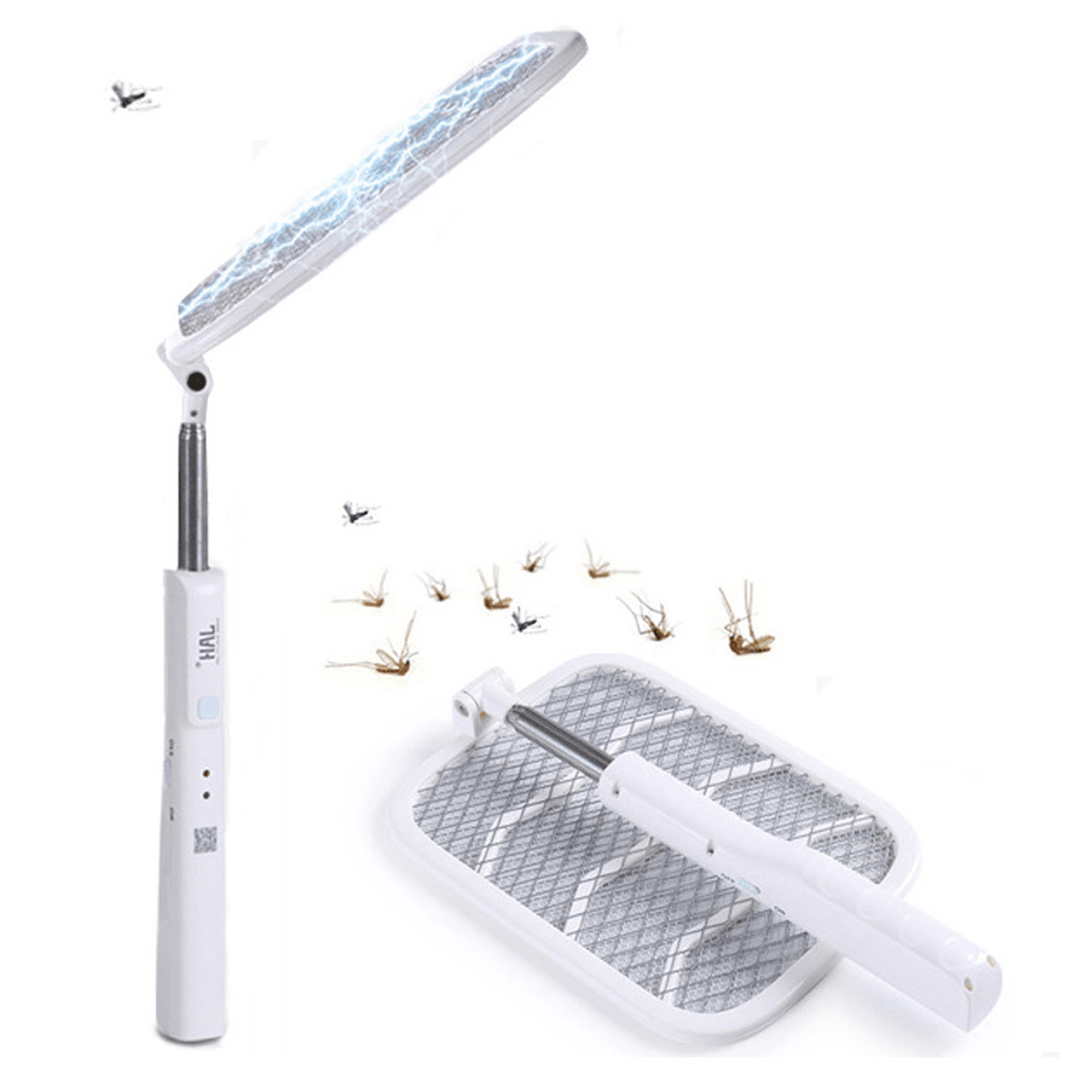 Rechargeable LED Light Mosquito Swatter Household Indoor Mosquito Killer Mosquito Dispeller - MRSLM