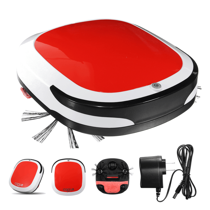 Portable Smart Robotic Vacuum Auto Cleaning Microfiber Cleaner Mop Floor Sweeper - MRSLM