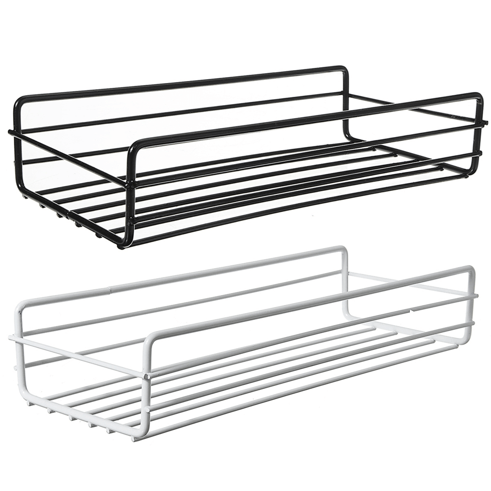 Bakeey Kitchen Bathroom Shower Shelf Storage Baskets Suction Wall Mounted Rack - MRSLM