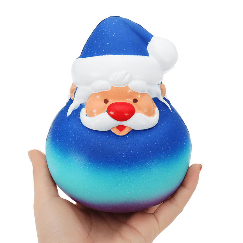 Simela Squishy Father Christmas Tumbler 13Cm Slow Rising Collection Gift Decor Soft Squeeze Toy - MRSLM