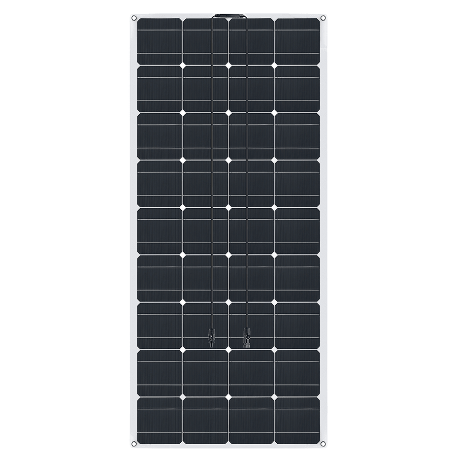 18V 100W PET Sunpower Semi-Flexible Solar Panel Monocrystalline Silicon Laminated Solar Panel 1180*540*3Mm - MRSLM