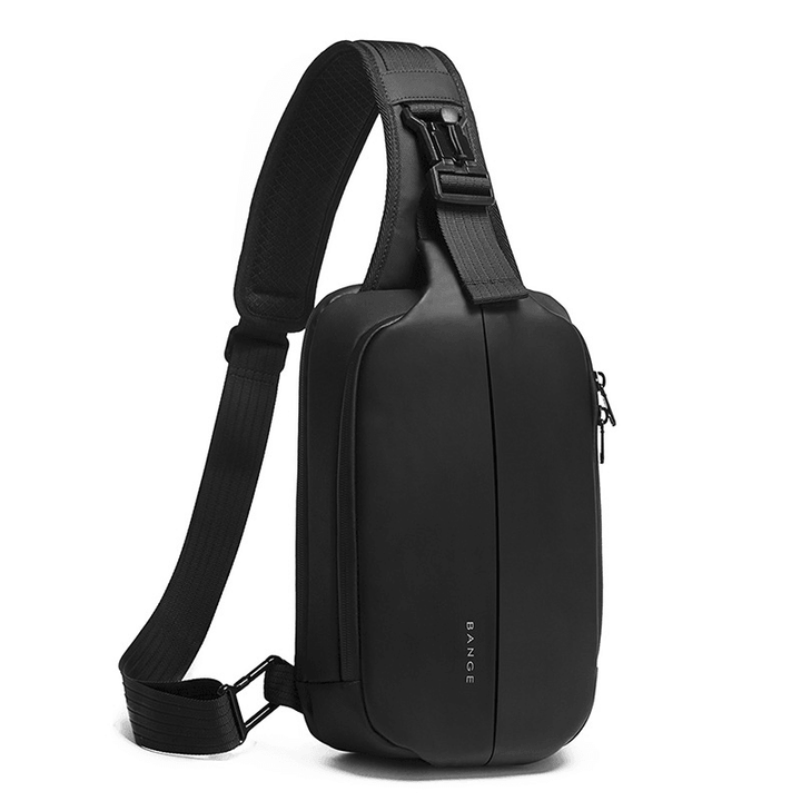 BANGE Outdoor Sport Men Sling Bag Crossbody Pack for Cell Phone Large Capacity Chest Bag Male Waterproof Bag - MRSLM