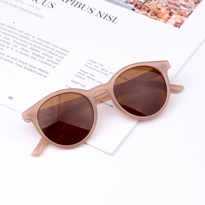 RETRO SUNGLASSES Trend New Polarized Sunglasses Fashion Leisure Multicolor Big Frame Outdoor Sunglasses Wholesale - MRSLM