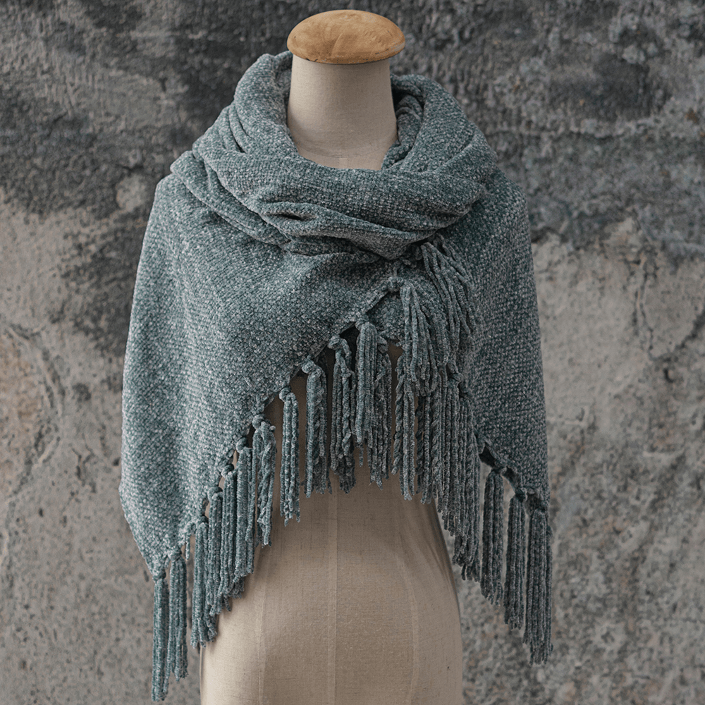 Women Scarf Chenille Soft and Comfortable Scarf Shawl - MRSLM