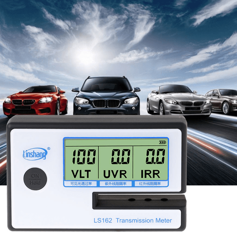 LS162 Transmission Meter Portable Solar Film Tester Handheld Automotive Film Three-Display Testing Instrument - MRSLM