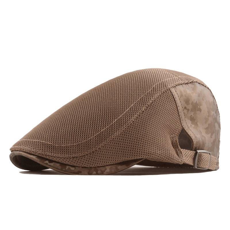 Spring and Summer Hollow Mesh Beret Men - MRSLM