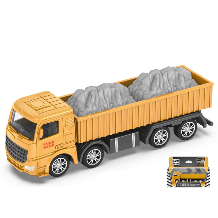 Simulation Alloy Car Model Engineering Excavator Set Children'S Toys - MRSLM