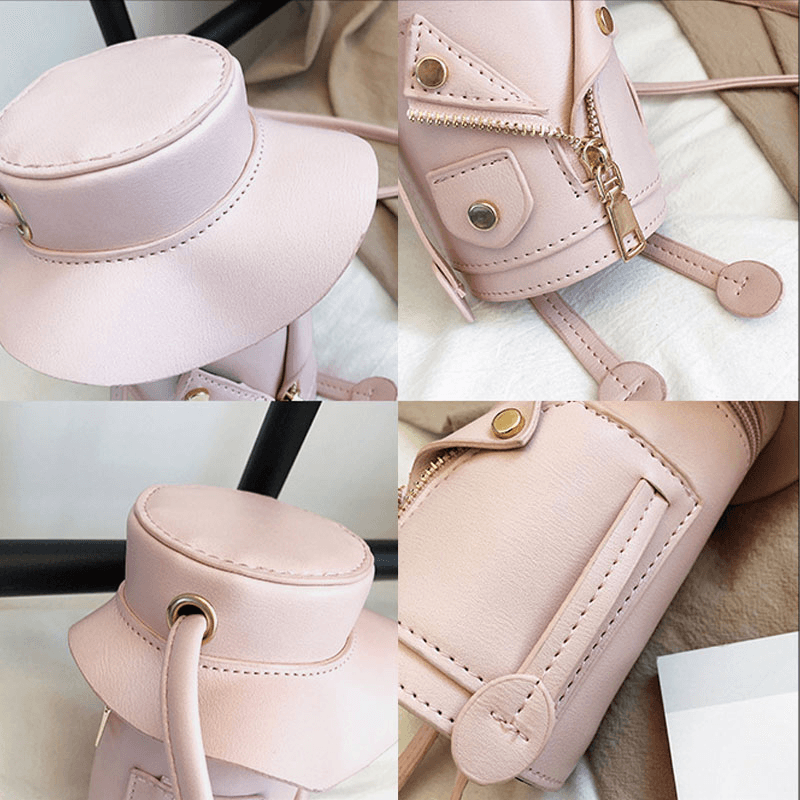 Women Fashion Shoulder Bag Crossbody Bag Bucket Bag - MRSLM