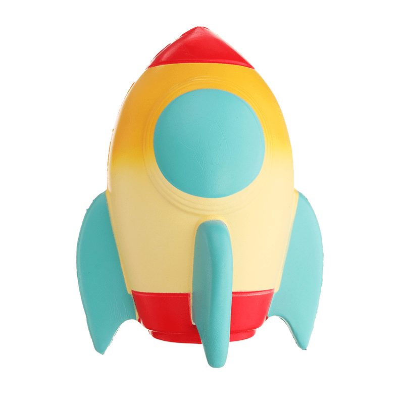 Simela Squishy Rocket 14.5Cm Slow Rising Toy Gift Collection with Packing - MRSLM