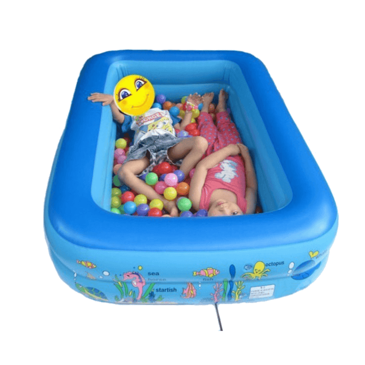 110/150/200/210Cm Inflatable Swimming Pool Adults Kids Summer Outdoor Garden Backyard Indoor Bathing Tub Pool - MRSLM