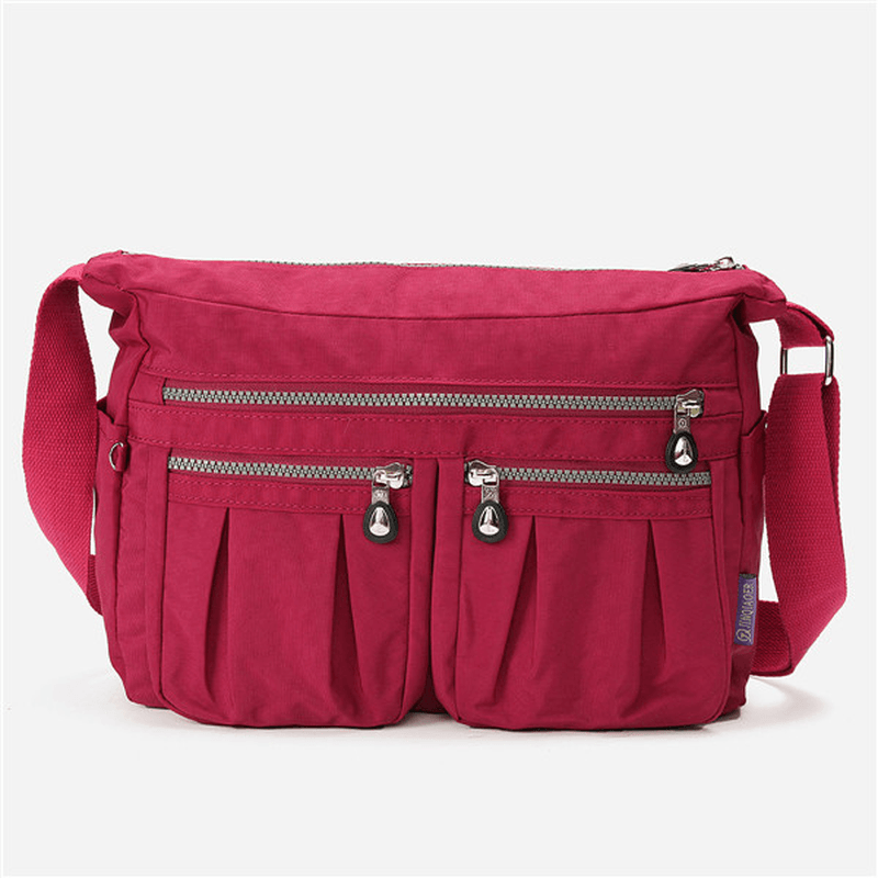 Women Nylon Light Weight Bags Casual Outdooors Waterproof Shoulderbags Crossbody Bags - MRSLM