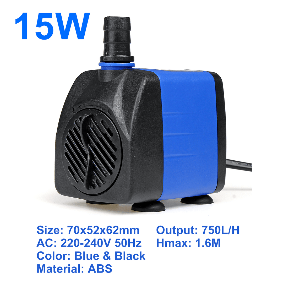 Submersible Water Pump Circulatiion Pump for Pond Aquarium Fish Tank Fountain Water Pump Hydroponics - MRSLM