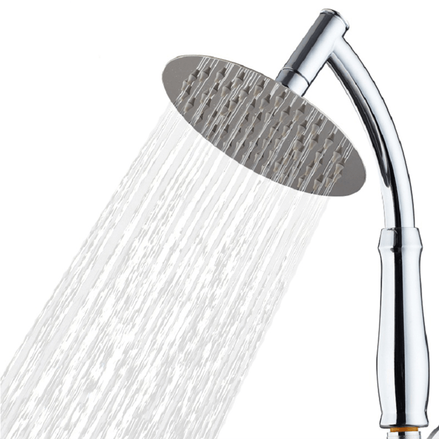 KC-SH531 Rotatable Stainless Steel Top Rainfall Pressure Shower Head Bathroom Sprinkler Top Shower Head - MRSLM