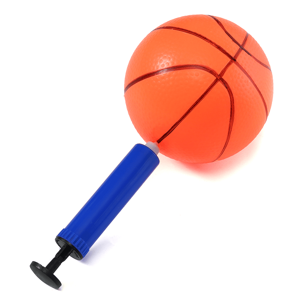 Children Basketball Rack Family Game Adjustable Sport Basketball Box Set Home Toys - MRSLM