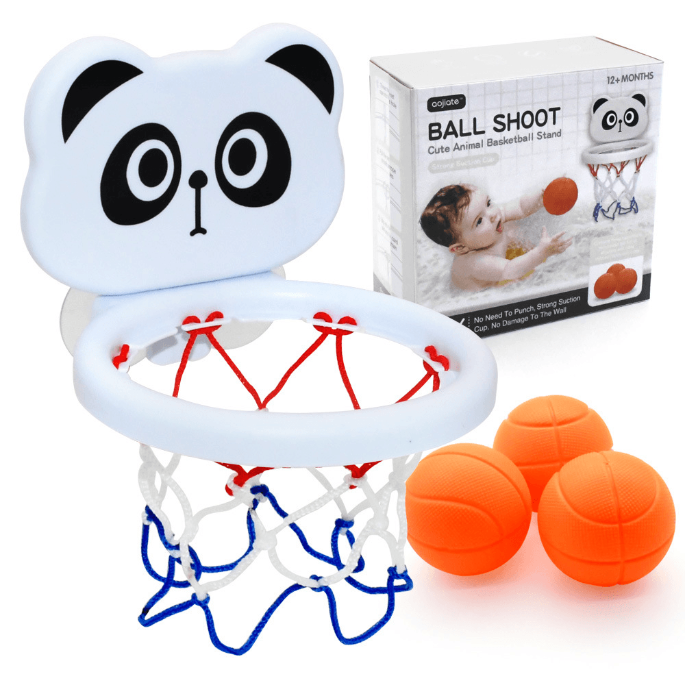 Children'S Bathroom Sucker Basketball Hoop Baby Shooting Toy - MRSLM