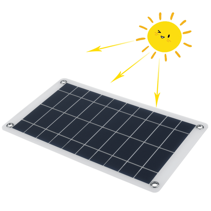 30W 5V USB Solar Panel Monocrystalline Silicon for Outdoor Cycling Climbing - MRSLM