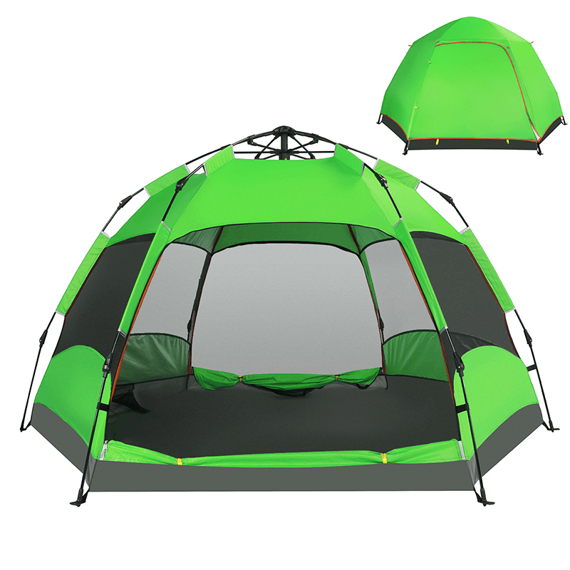 5-8 Person Portable Camping Tent Anti-Sun Waterproof Double Layer Fully Auto Outdoor Camping Tent - MRSLM