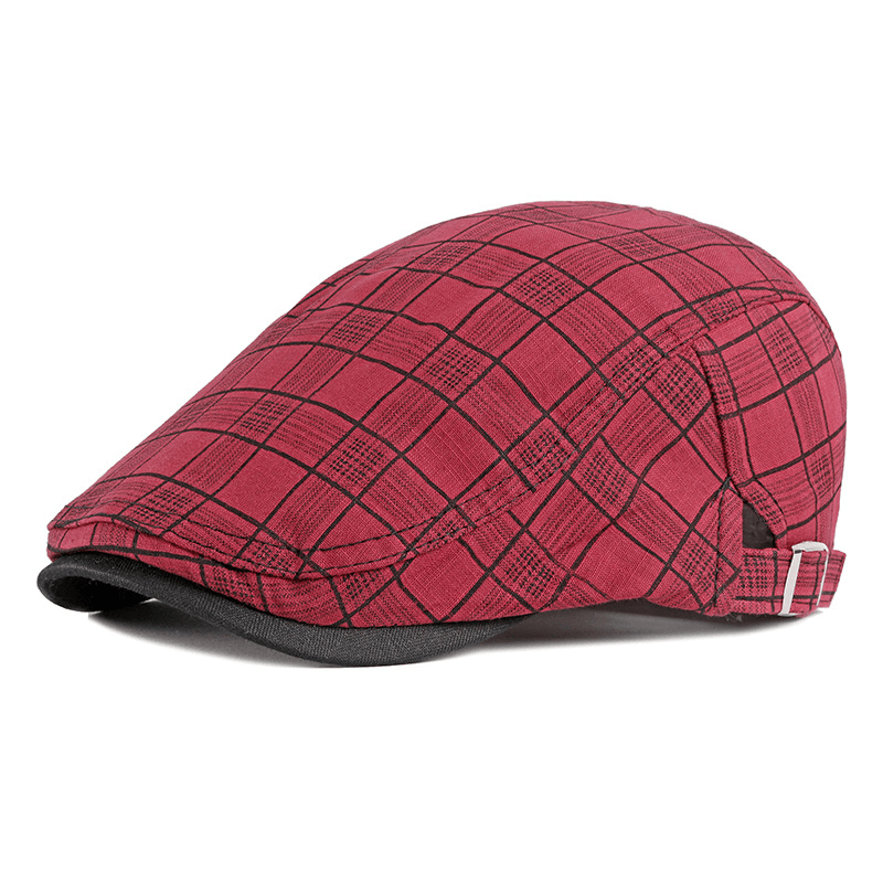 Men'S Trendy Sunshade and Breathable Cotton British Cap - MRSLM