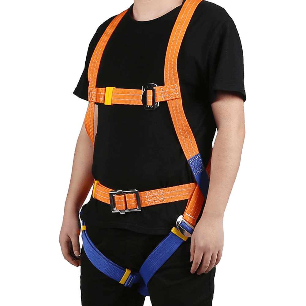 XINDA Outdoor Rock Climbing High Altitude Five Points Protection Anti-Fall Belt Safety Gear - MRSLM