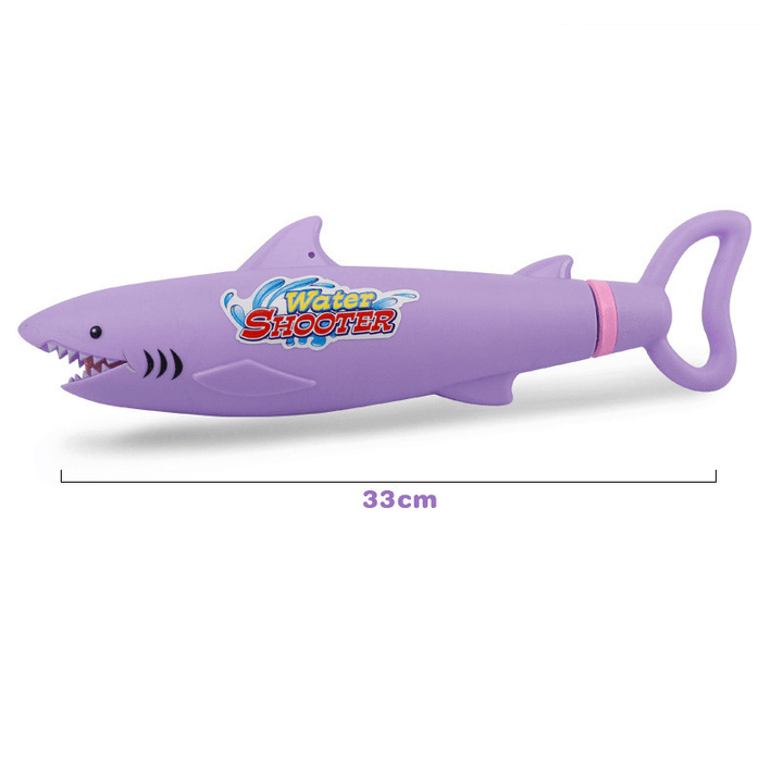 3PC Children'S Toy High-Pressure Drawing Cartoon Shark Beach Rafting Spray Gun - MRSLM