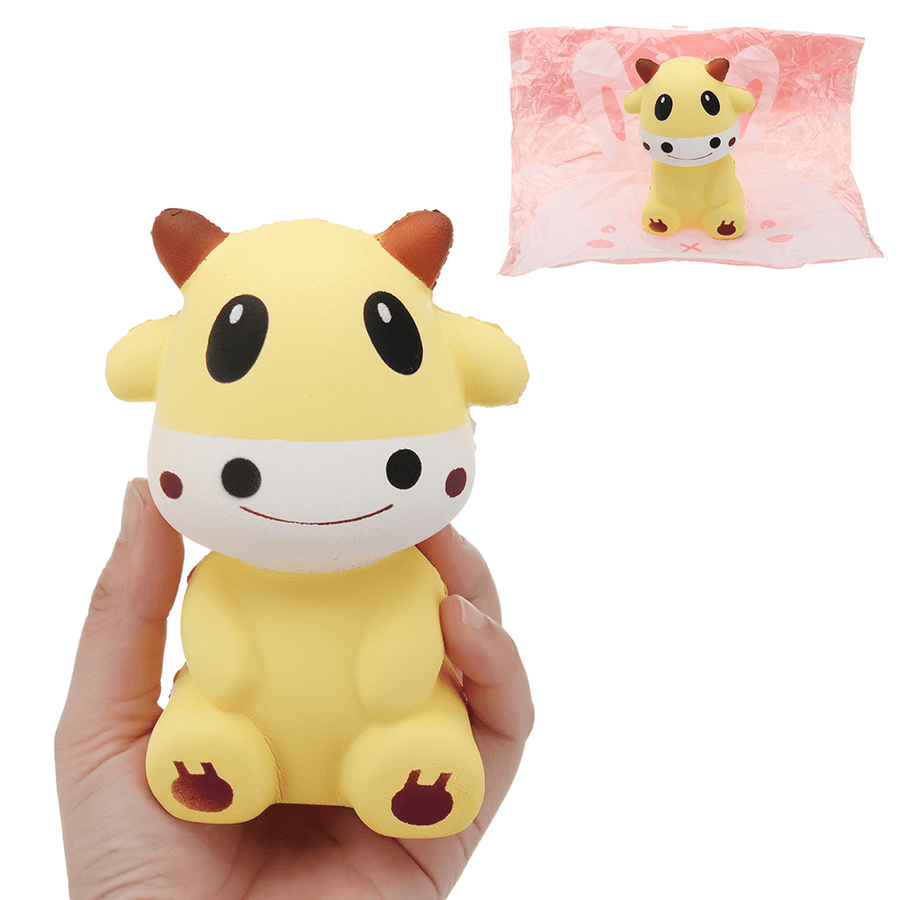 Calf Squishy 6.2*10CM Slow Rising with Packaging Collection Gift Soft Toy - MRSLM